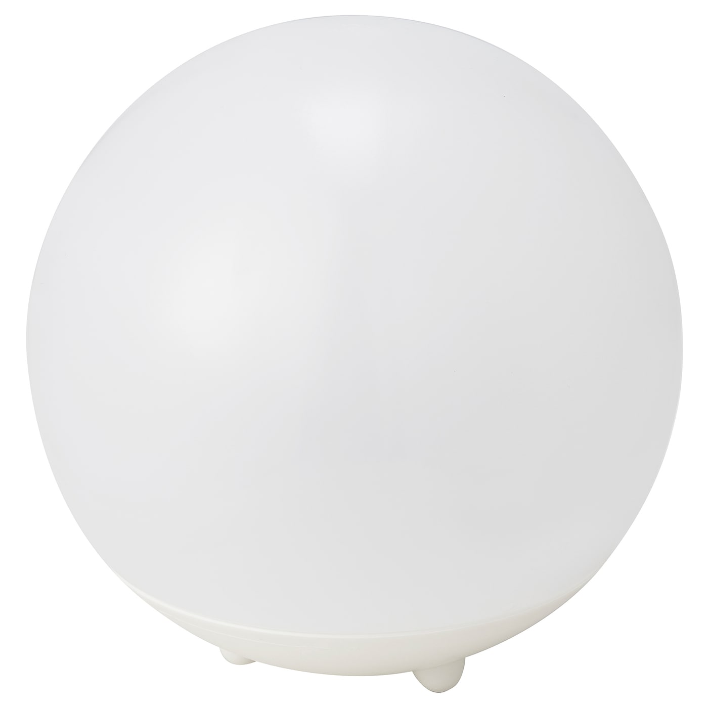 IKEA SOLVINDEN lampa podłogowa na baterie, LED, zewnętrzne/kula biały, Wysokość: 20 cm