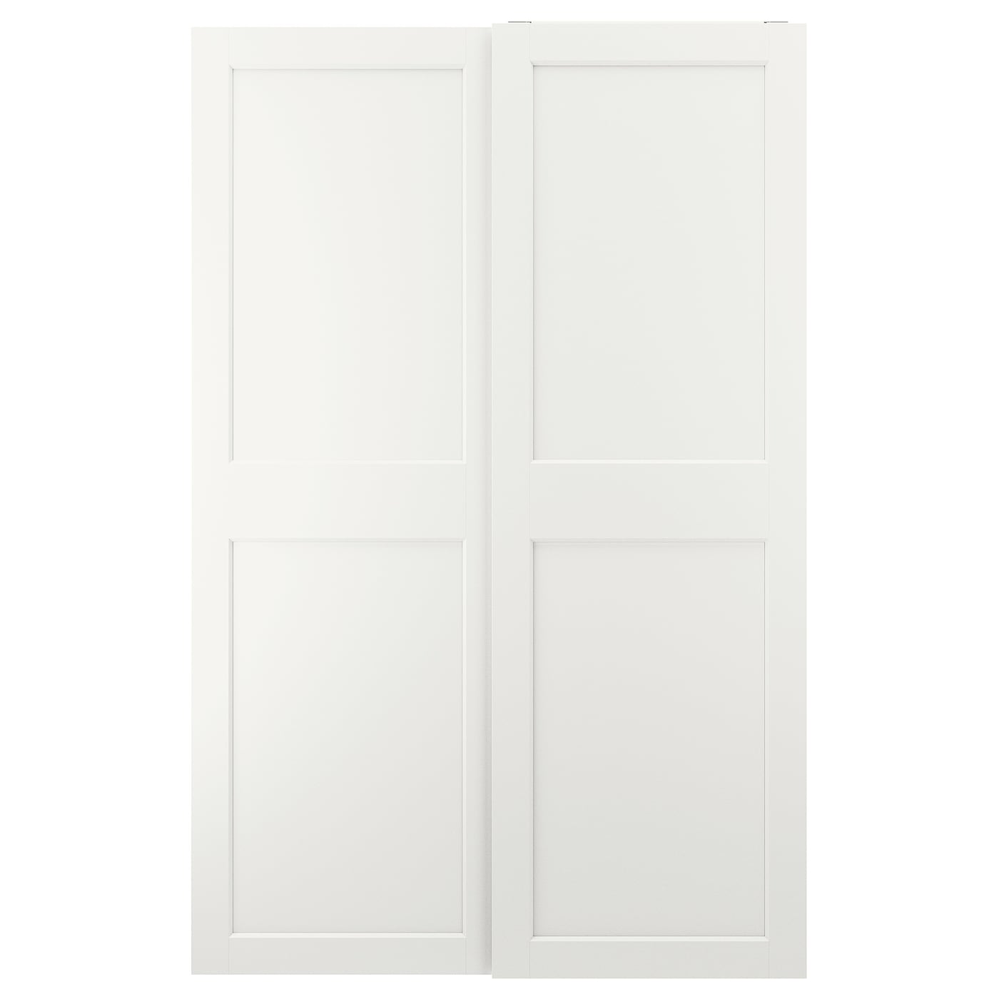 IKEA GRIMO Drzwi przesuwne, biały, 150x236 cm
