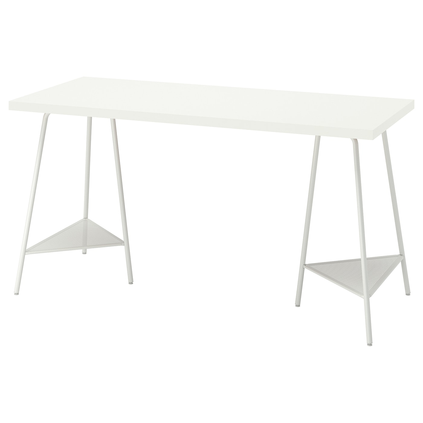 IKEA LAGKAPTEN / TILLSLAG biurko, biały, 140x60 cm