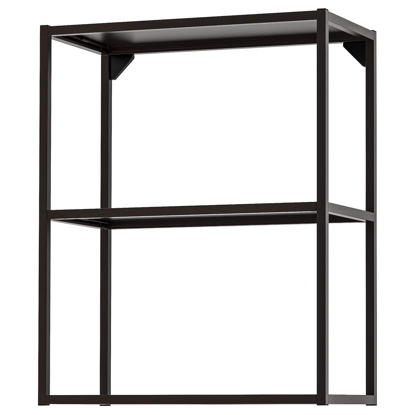 IKEA ENHET korpus szafki z półkami, antracyt, 60x30x75 cm
