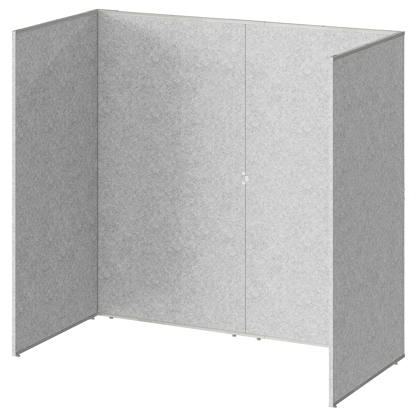 IKEA SIDORNA ścianka działowa, szary, 164x80x150 cm