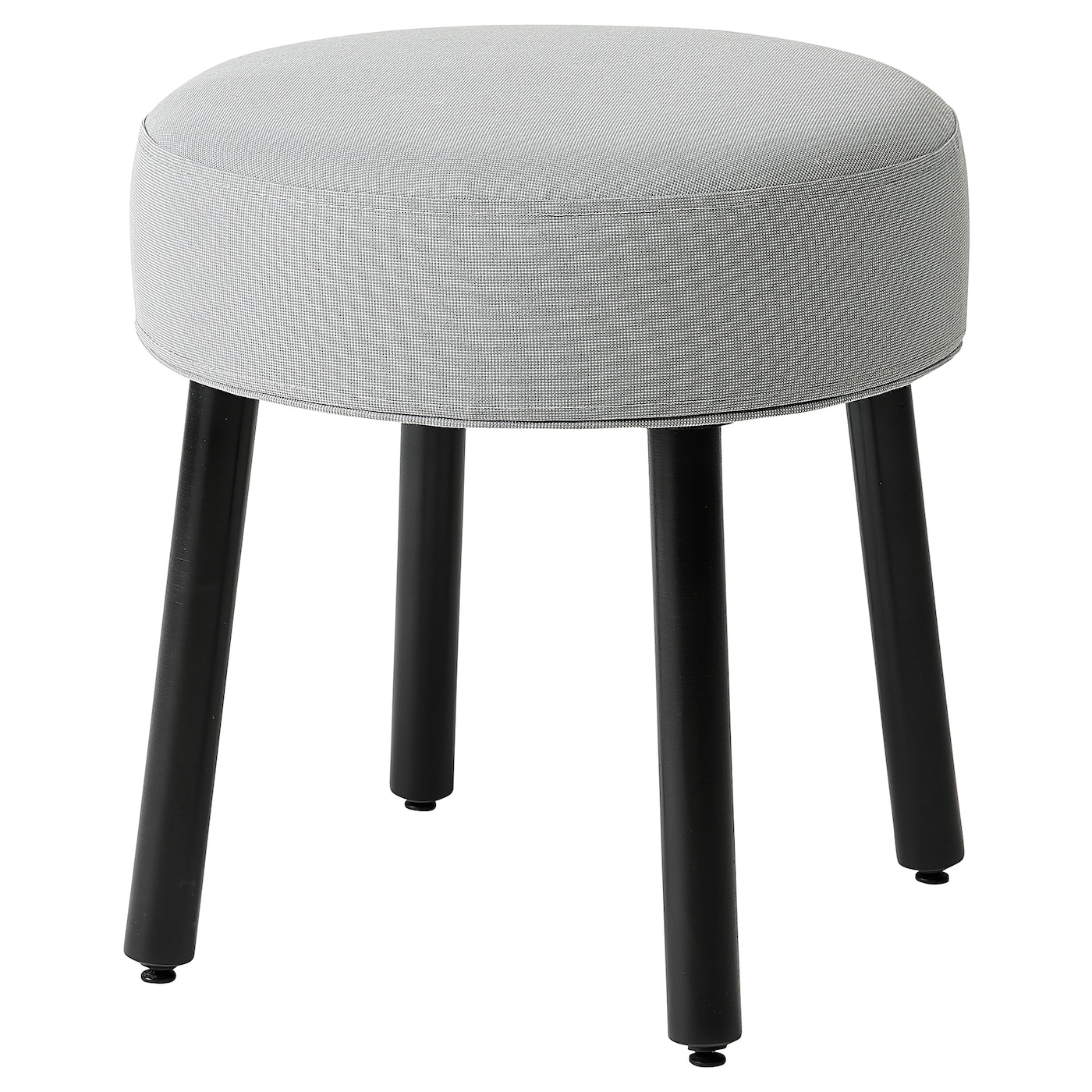 IKEA MÖRTFORS puf, Diseröd szary, 47x47 cm