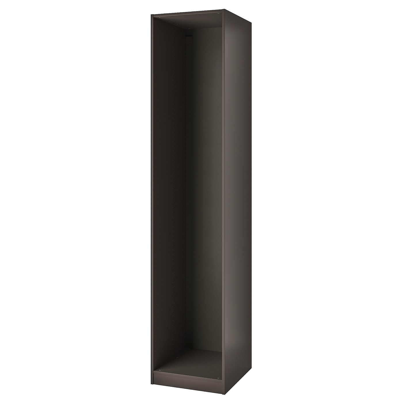 IKEA PAX obudowa szafy, ciemnoszary, 50x58x236 cm