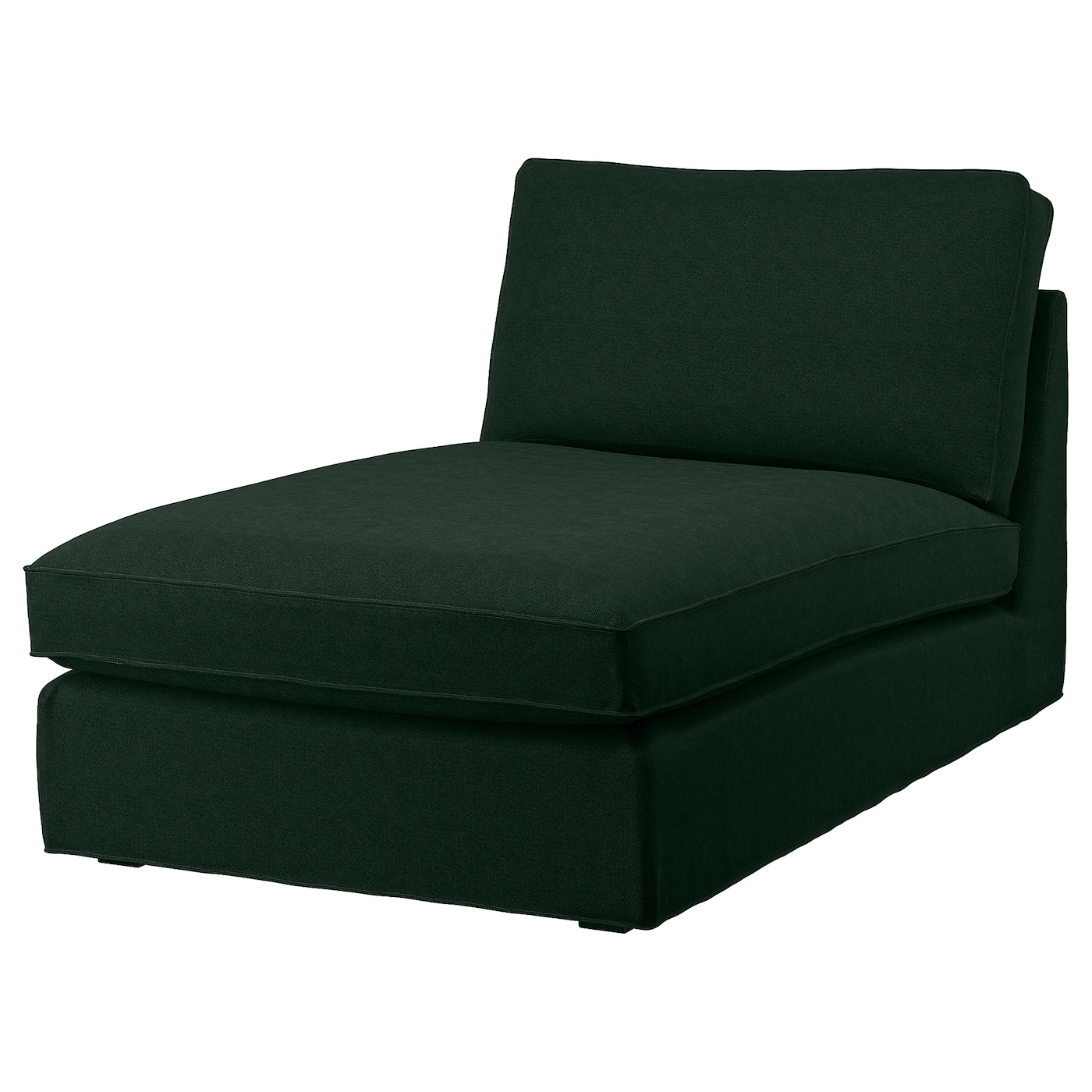 IKEA KIVIK szezlong, Tallmyra ciemnozielony, Szerokość: 90 cm