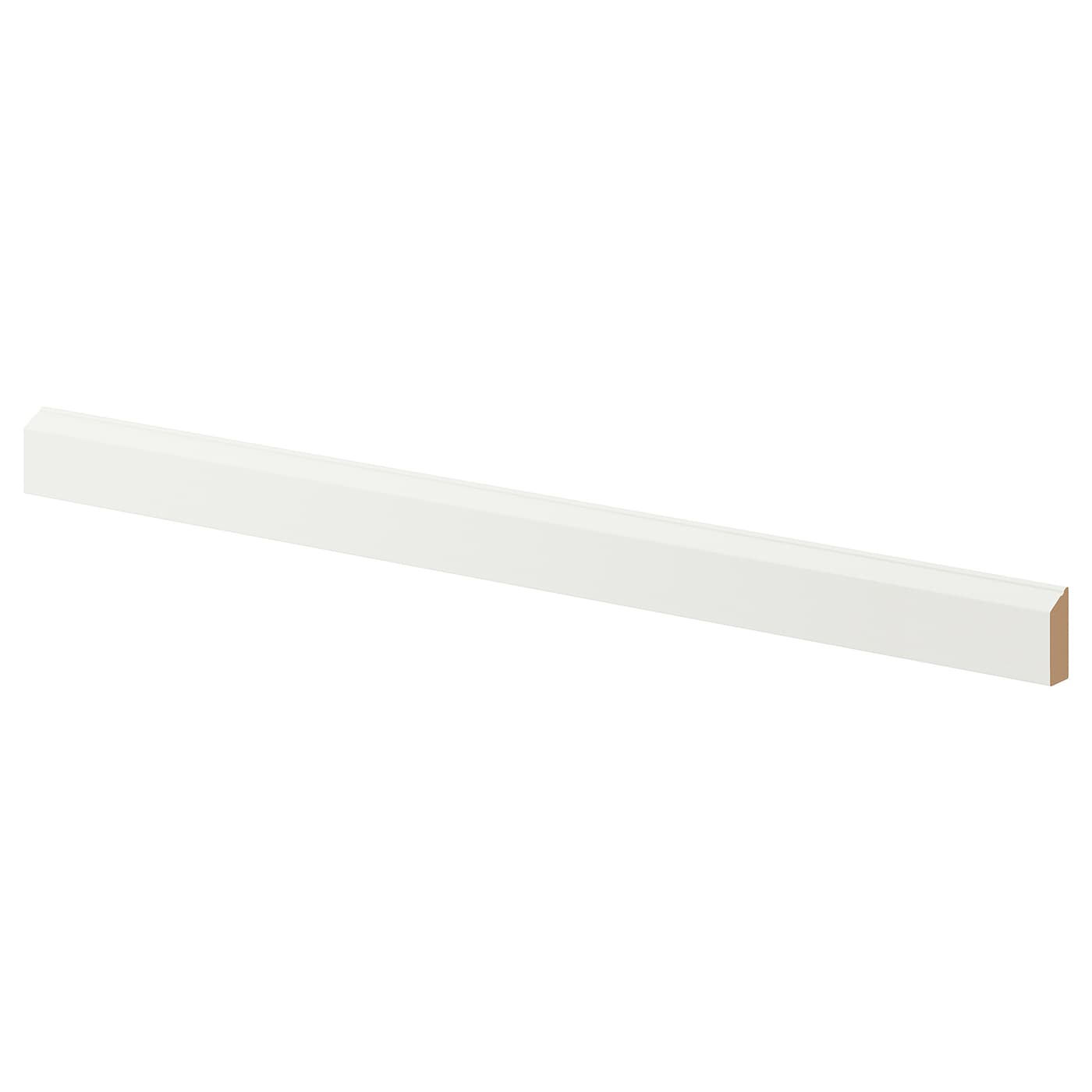 IKEA STENSUND listwa dekoracyjna profilowana, biały, 221x3 cm