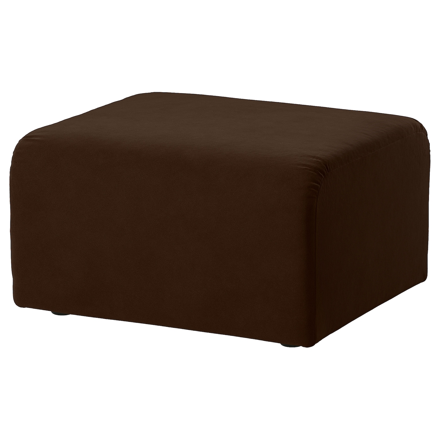 IKEA STOCKHOLM 2025 puf, Alhamn ciemnobrązowy, Wysokość: 40 cm