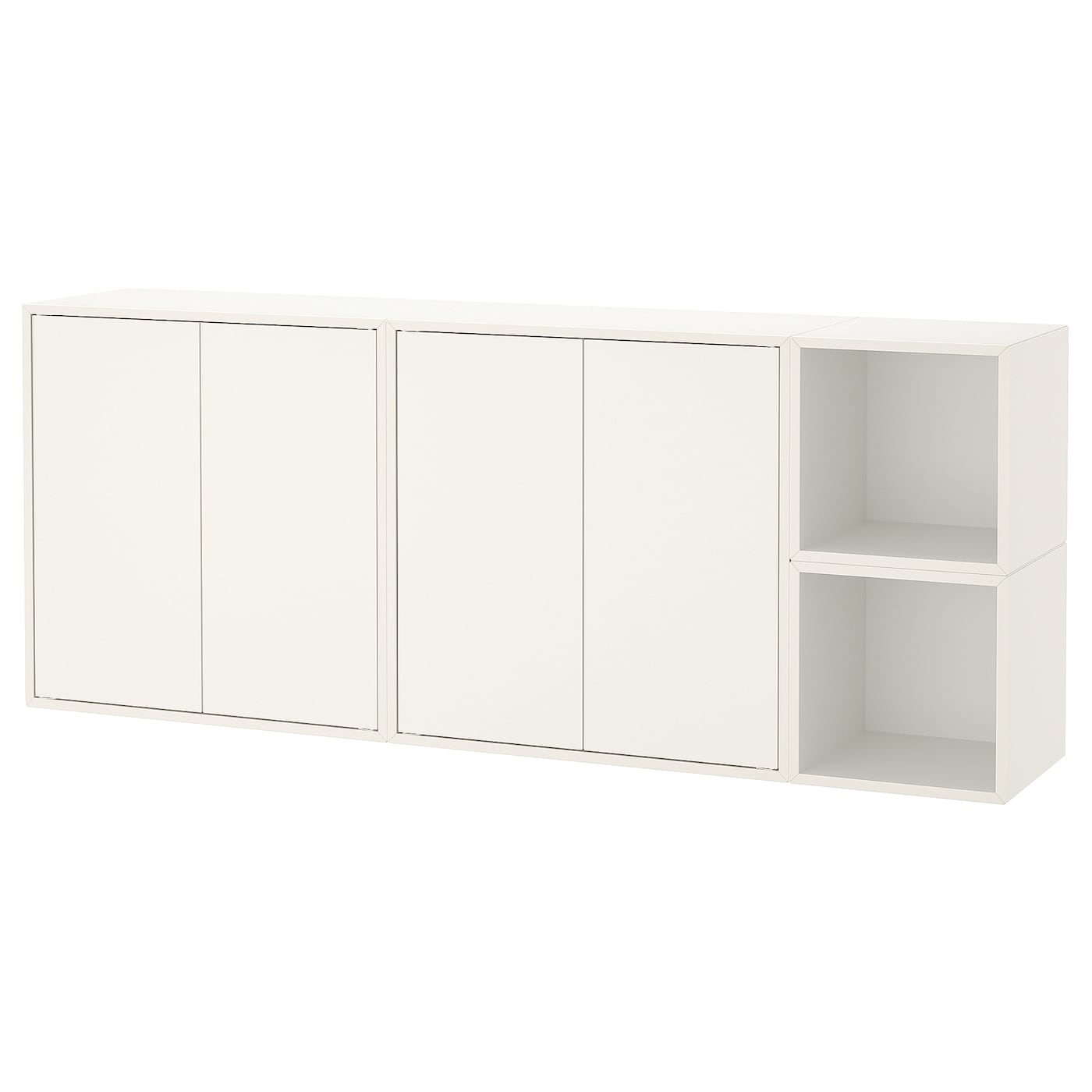 IKEA EKET kombinacja szafek ściennych, biały, 175x35x70 cm