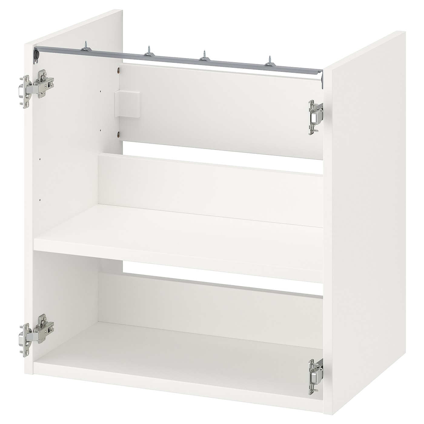 IKEA ENHET szafka umywalkowa z półką, biały, 60x40x60 cm