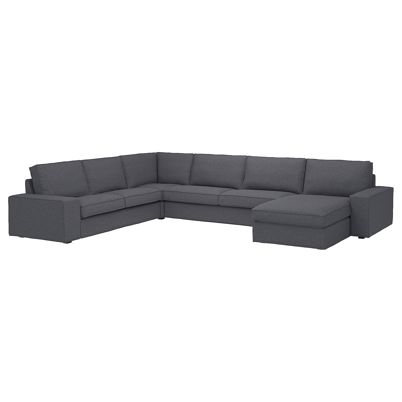 IKEA KIVIK sofa narożna 6-osobowa z szezl