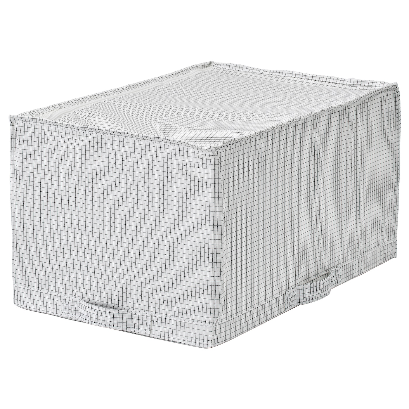 IKEA STUK torba, biały/szary, 34x51x28 cm