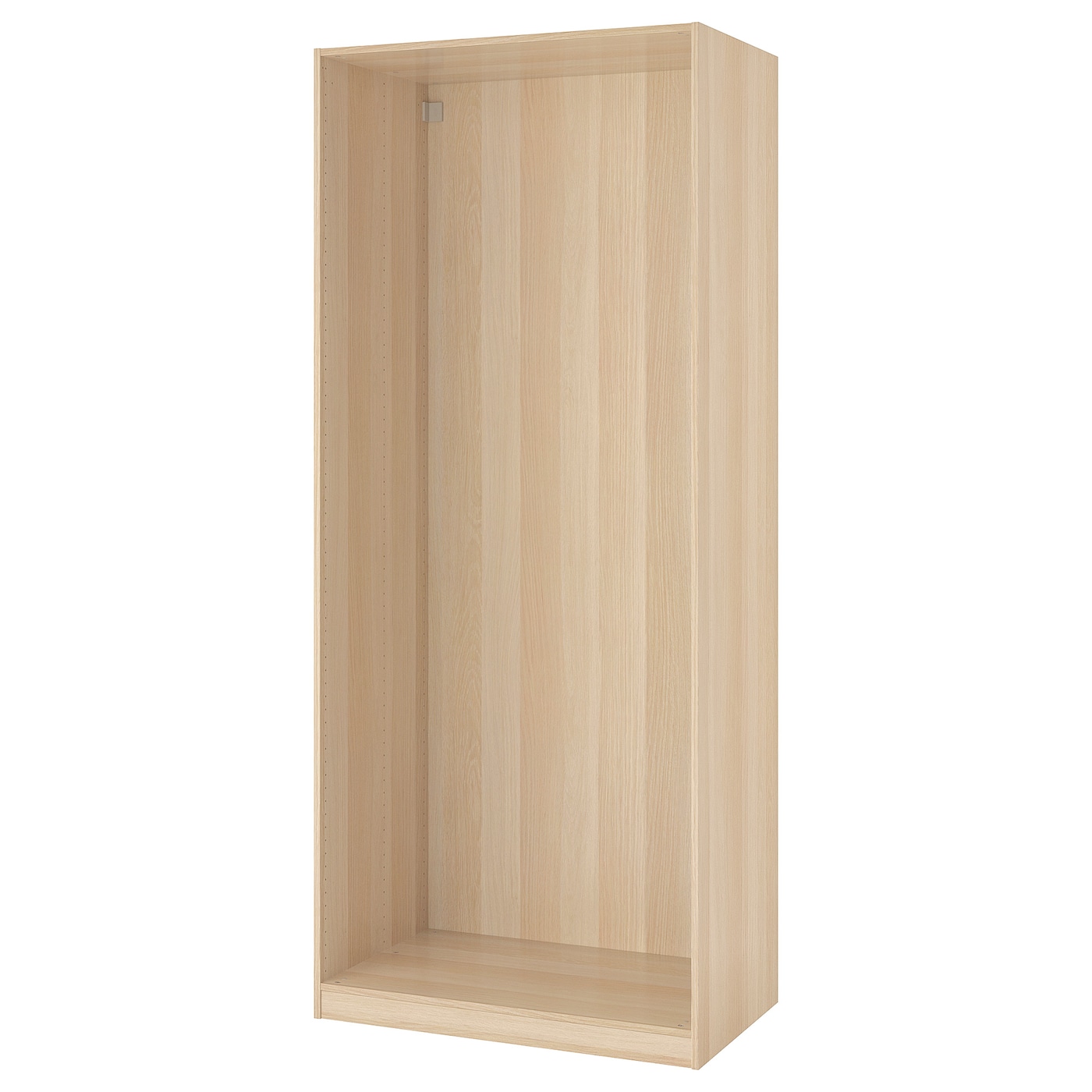 IKEA PAX obudowa szafy, imitacja dębu bejcowanego na biało, 100x58x236 cm