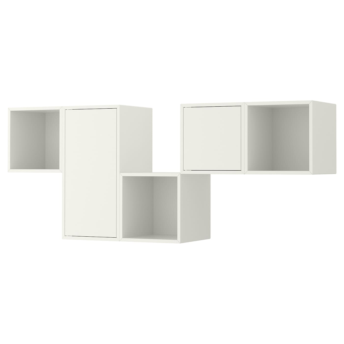 IKEA EKET kombinacja szafek ściennych, biały, 175x35x70 cm