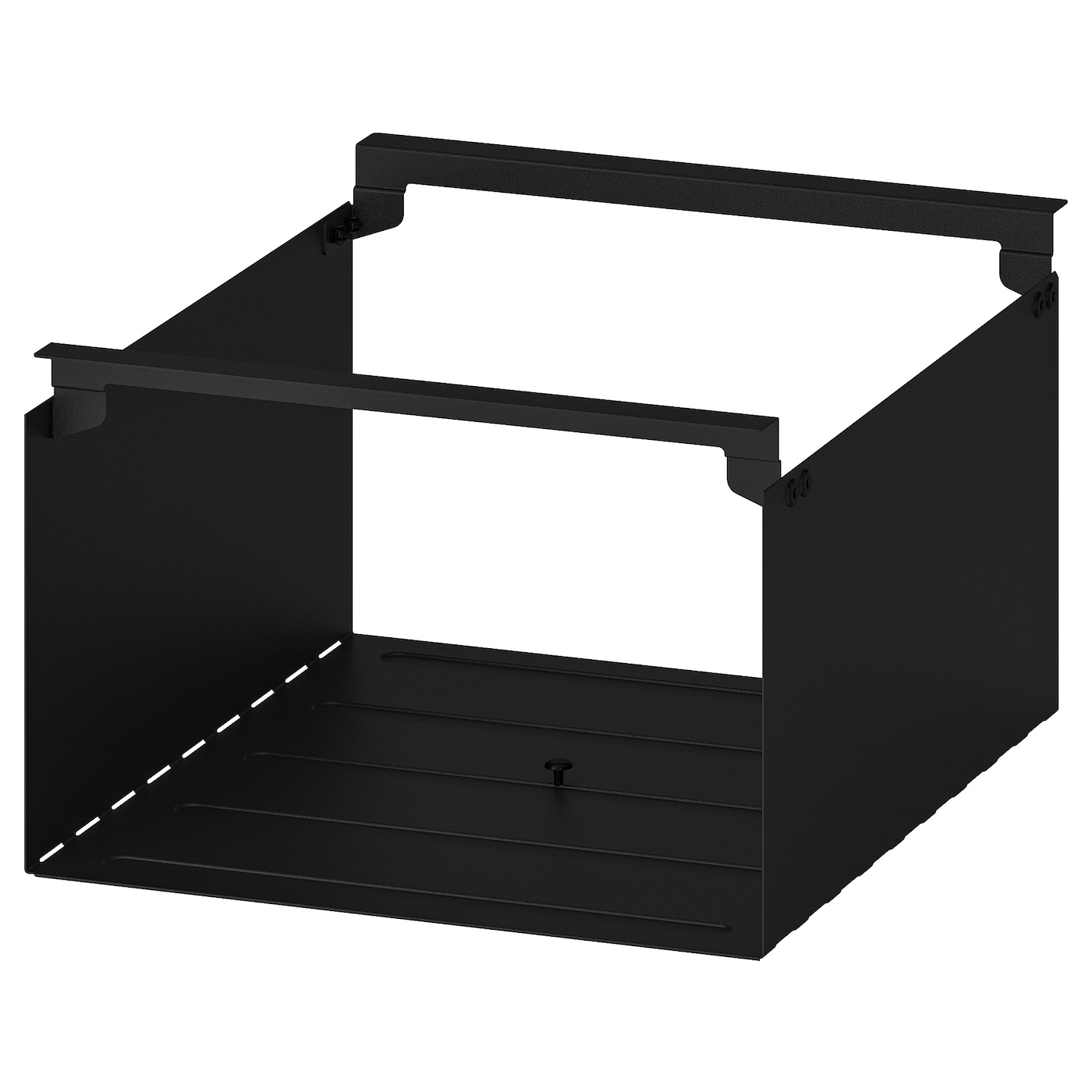 IKEA ENHET wiszący wkład do regału, antracyt, 26x28x15 cm