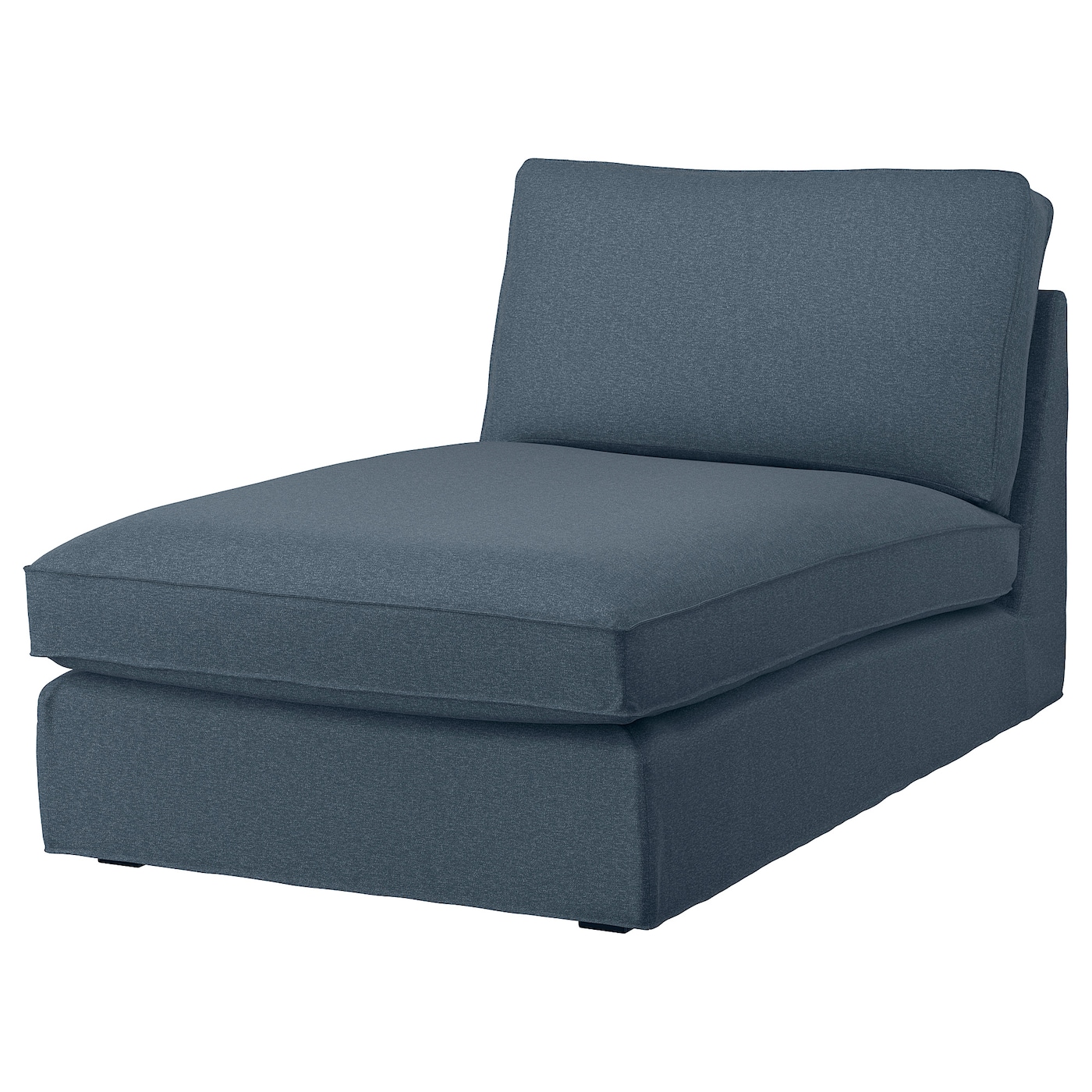 IKEA KIVIK szezlong, Gunnared niebieski, Szerokość: 90 cm