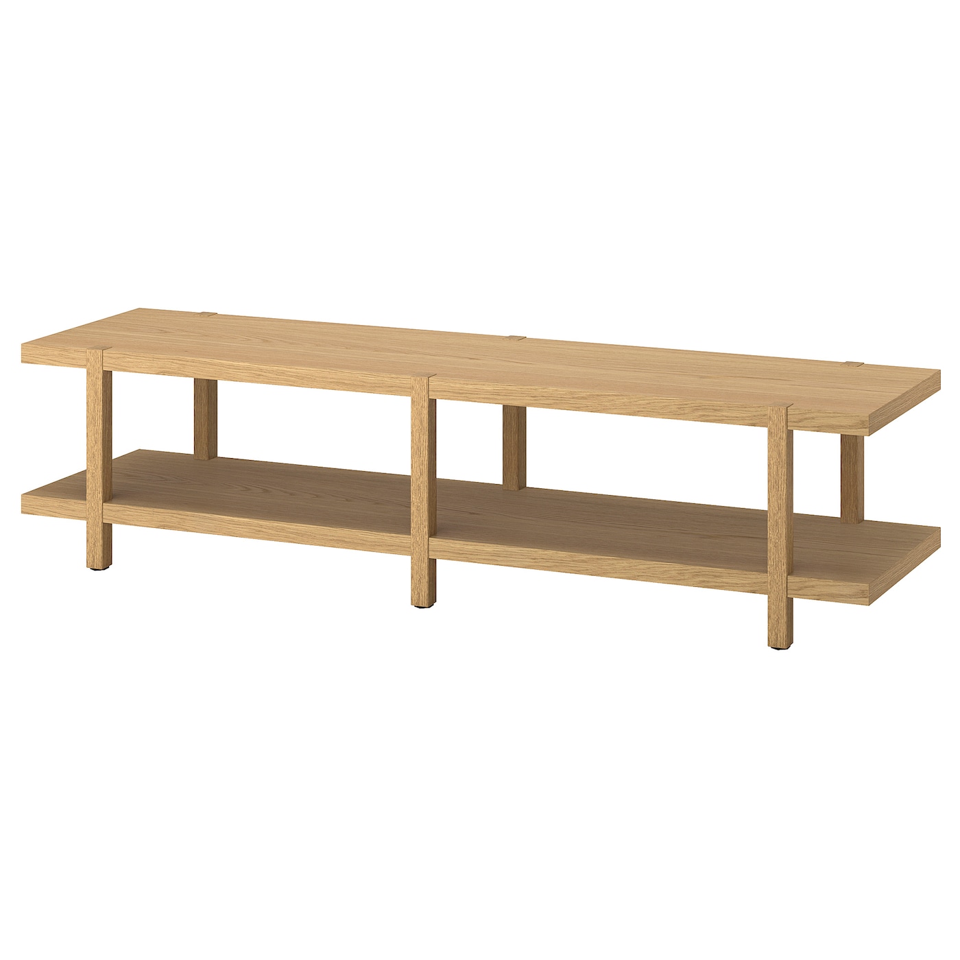 IKEA STOCKHOLM 2025 regał/ławka, okl dęb, 180x41x44 cm