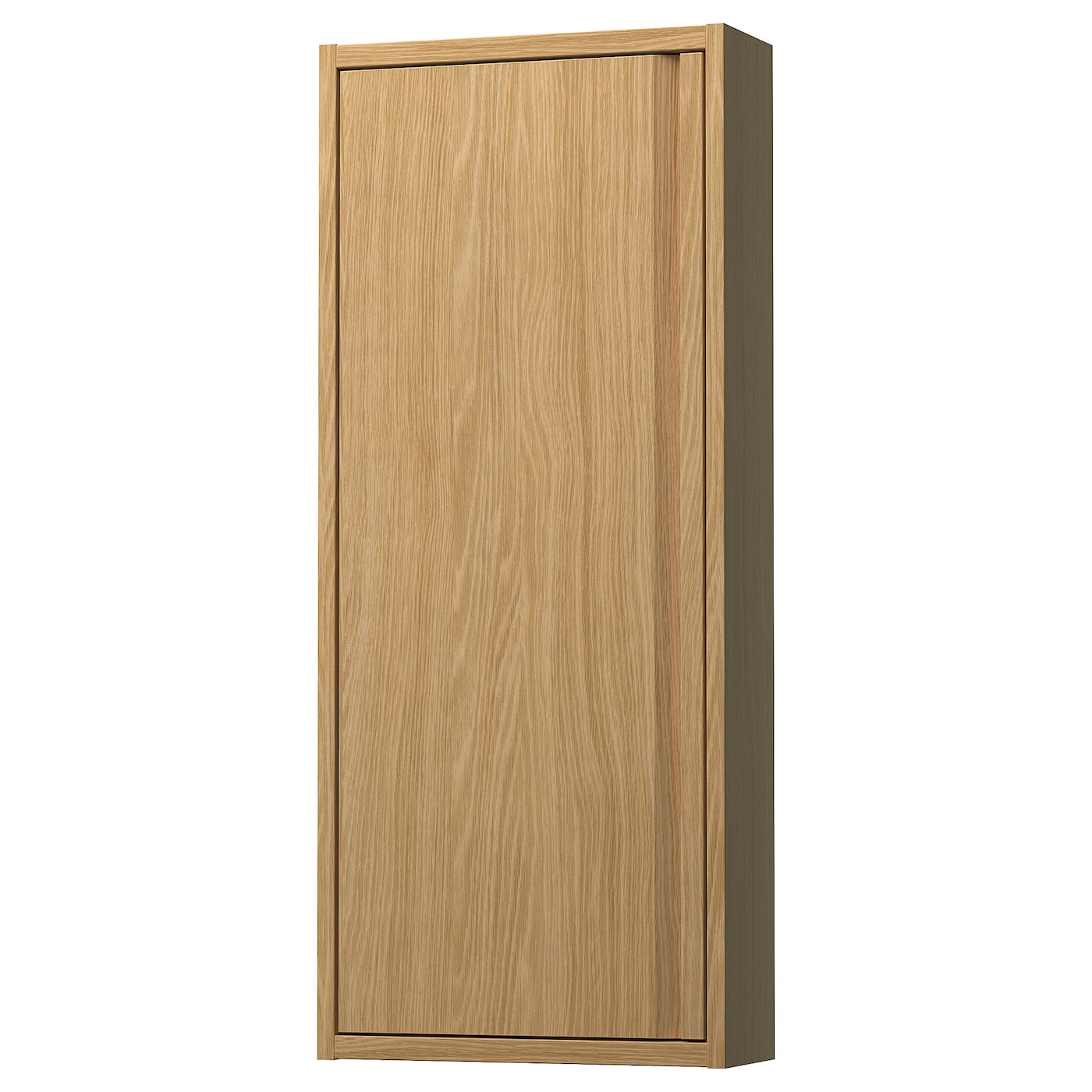 IKEA ÄNGSJÖN szafka wisząca z drzwiczkami, imit. dębu, 40x15x95 cm