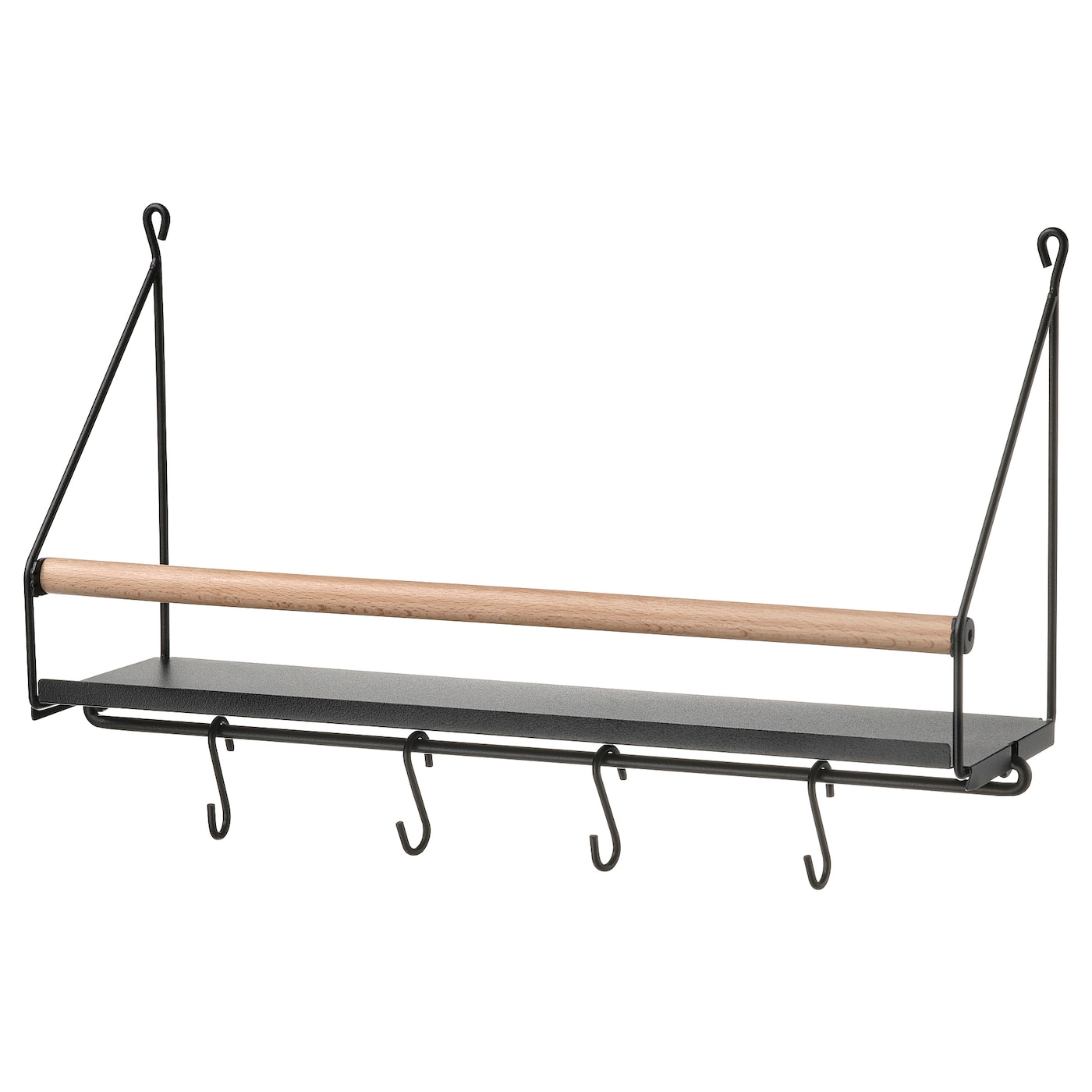 IKEA ÅKERBRUK organizer ścienny z haczykami, 42x12x26 cm