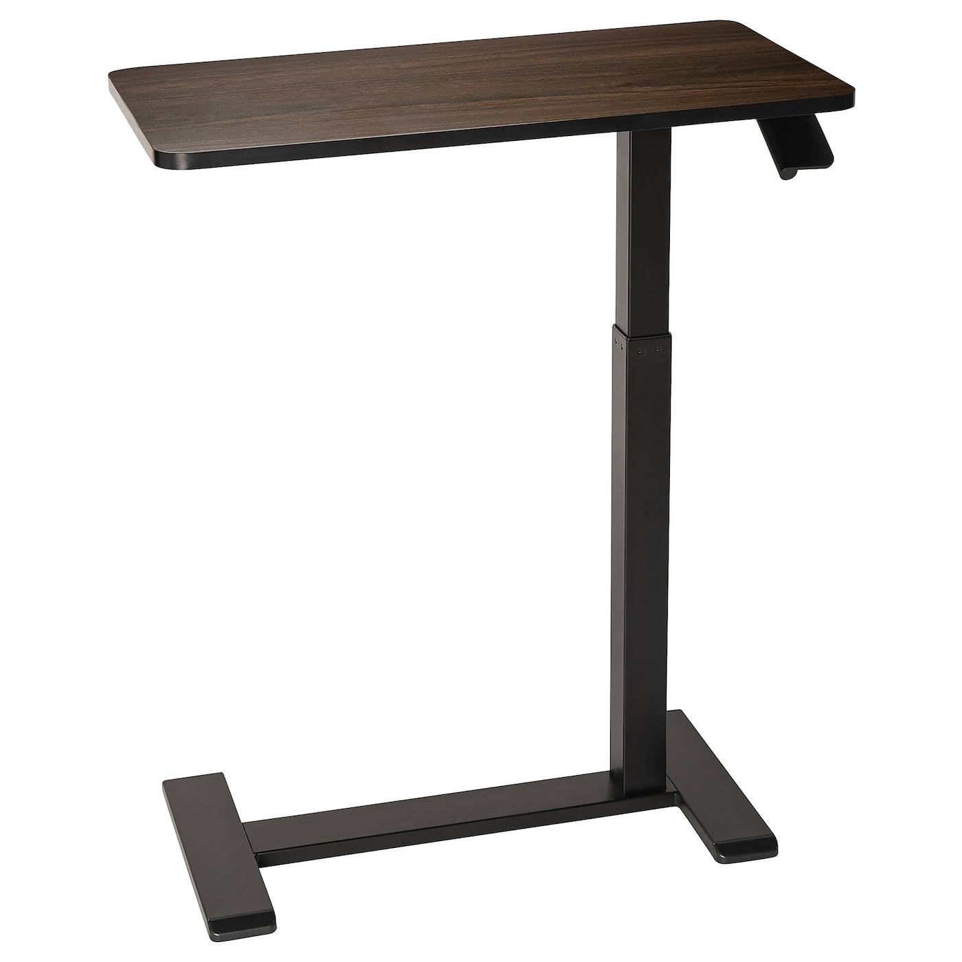 IKEA BOLLSIDAN Stolik pod laptopa, orzech/czarny, 68x36 cm