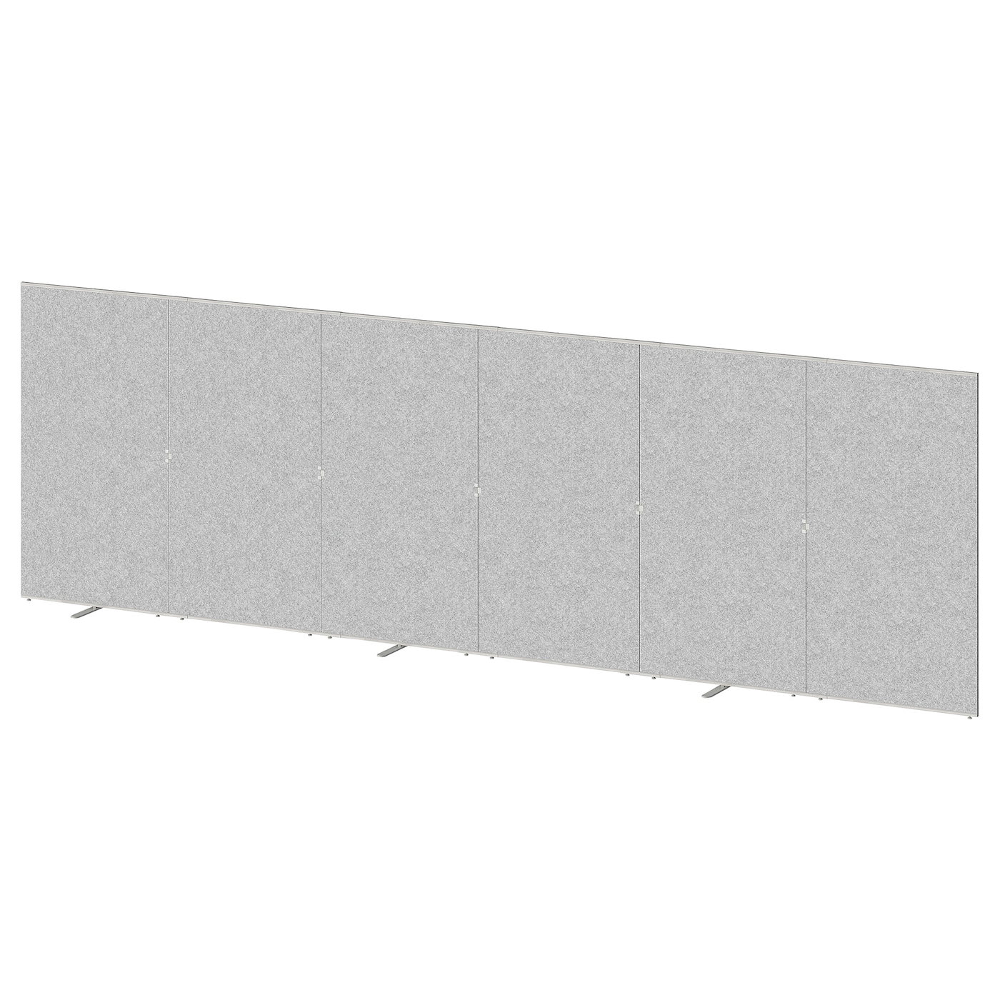 IKEA SIDORNA ścianka działowa, szary, 480x150 cm
