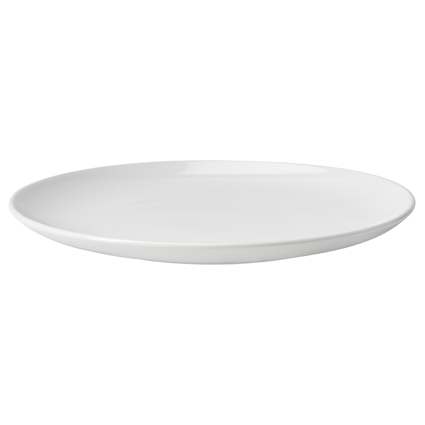 IKEA GODMIDDAG talerz, biały, 26 cm