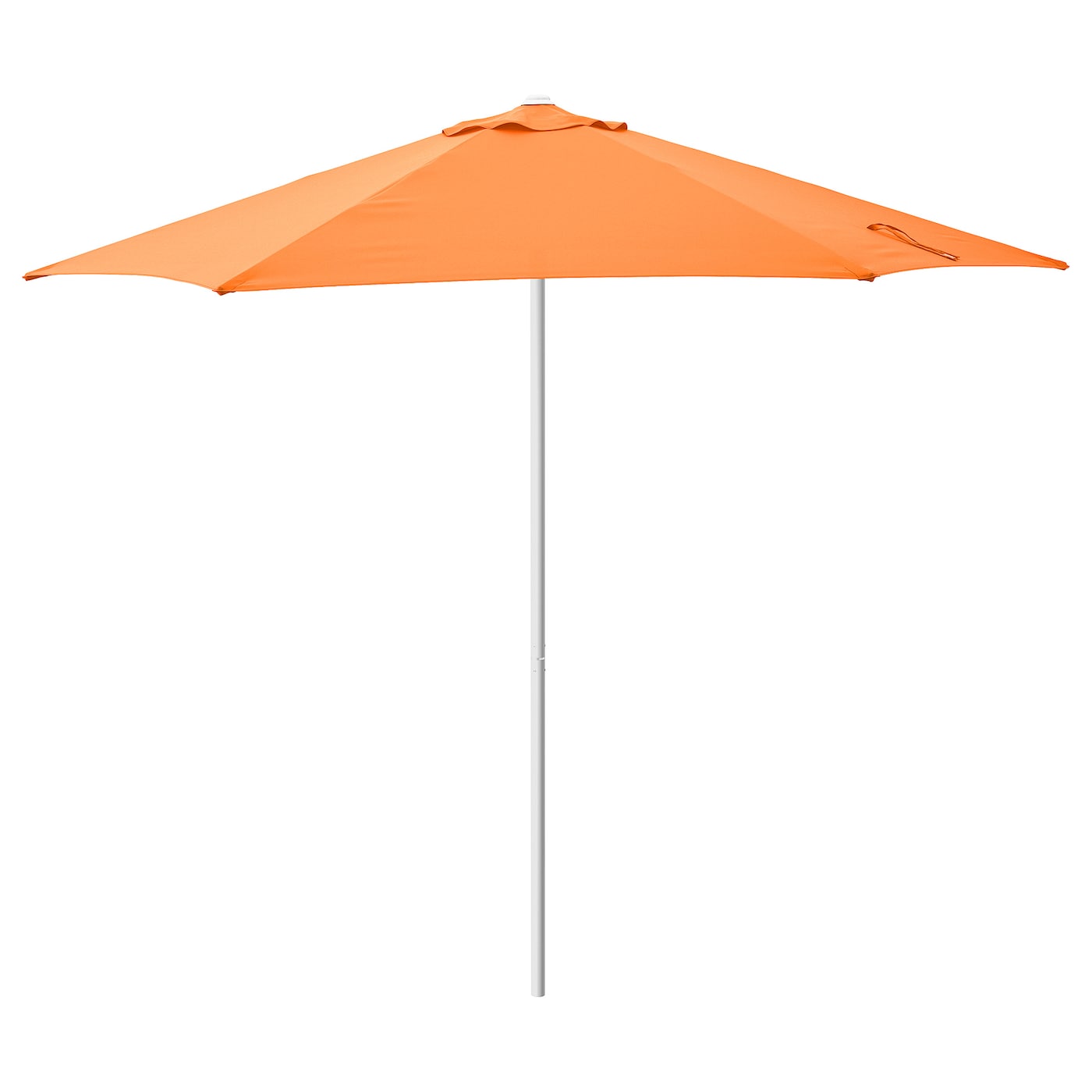 IKEA HÖGÖN parasol, jaskrawopomarańczowy, 270 cm
