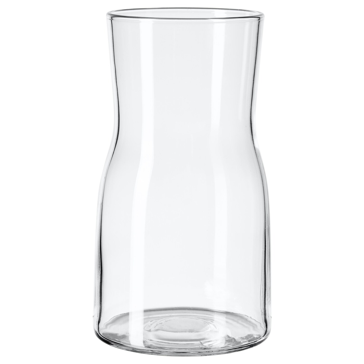 IKEA TIDVATTEN Wazon, szkło bezbarwne, 17 cm