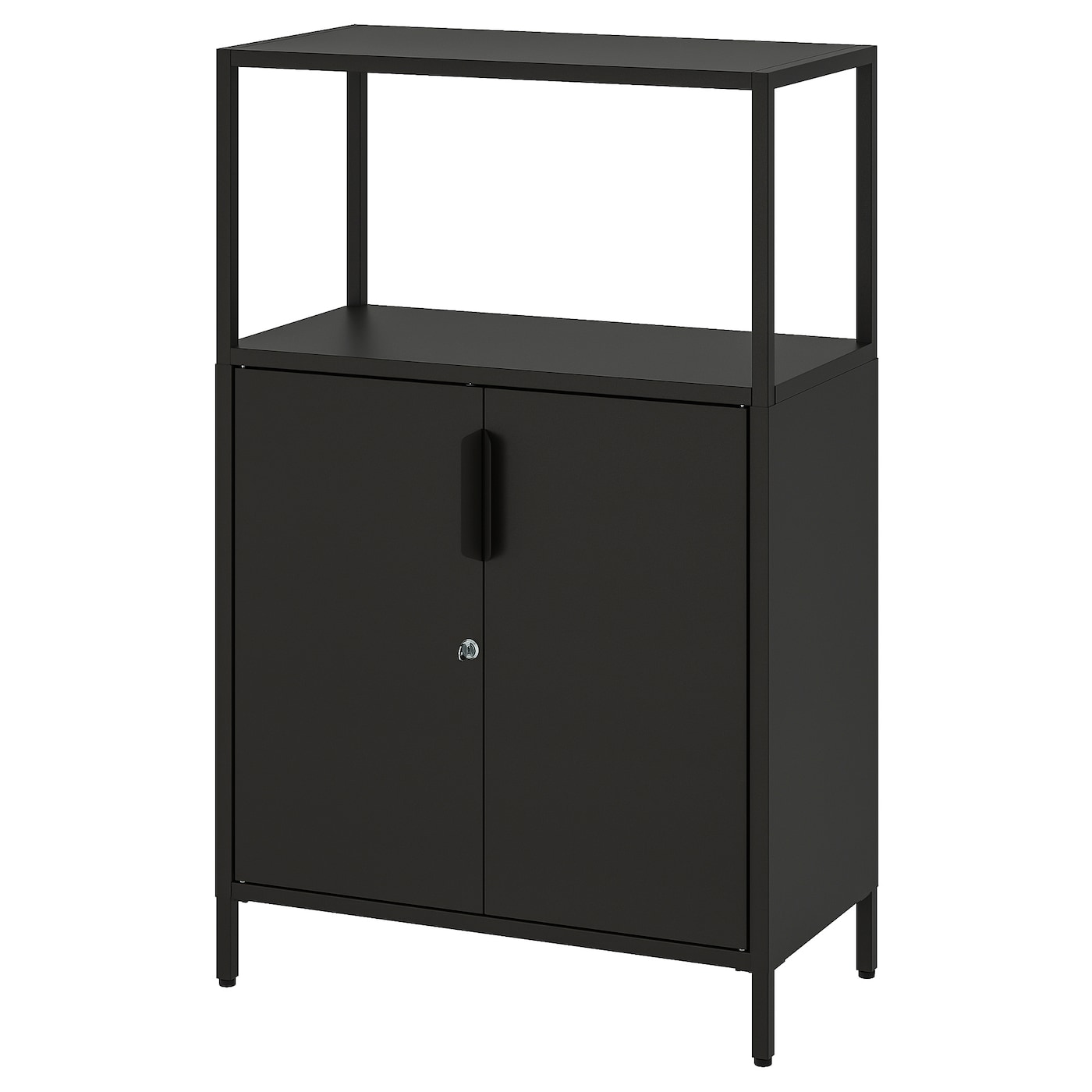 IKEA TROTTEN szafka/drzwi, antracyt, 70x35x110 cm