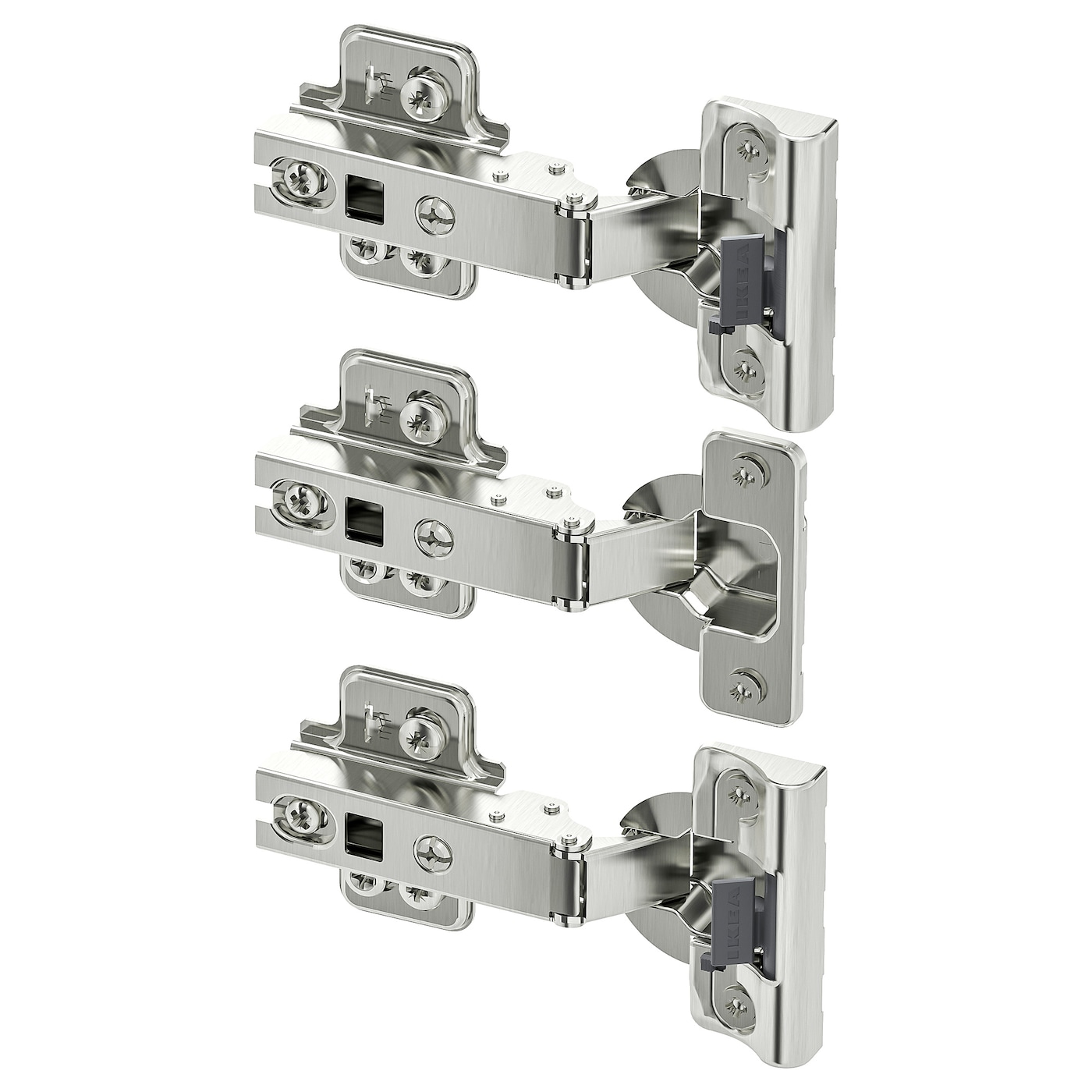 IKEA KOMPLEMENT samodomykające zawiasy, Ilość w opakowaniu: 3 szt.