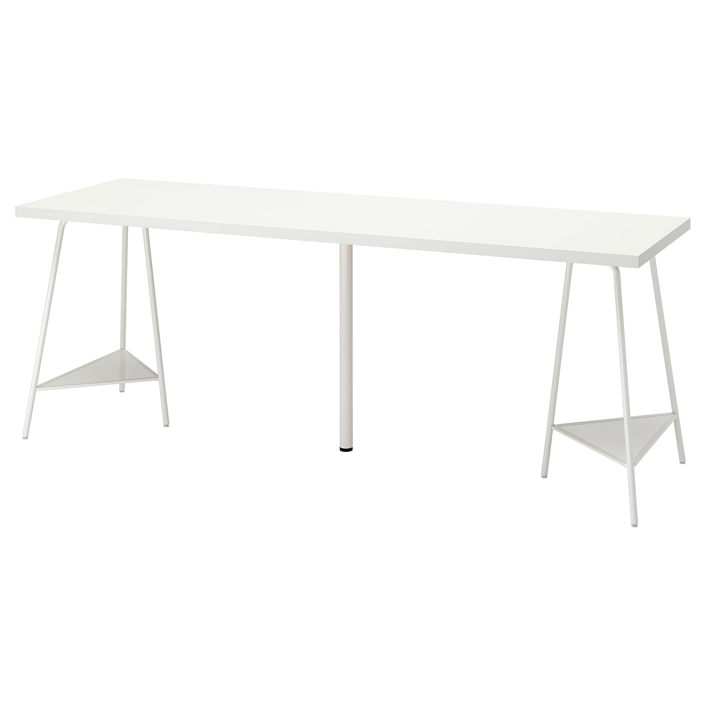 IKEA LAGKAPTEN / TILLSLAG biurko, biały, 200x60 cm