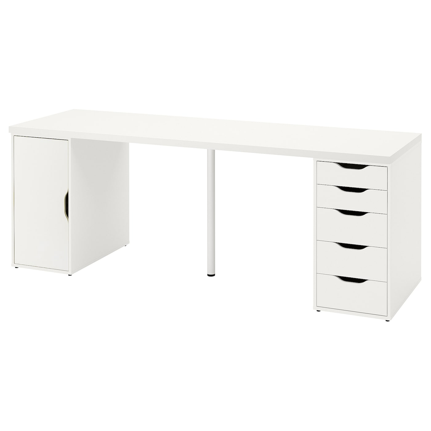 IKEA LAGKAPTEN / ALEX biurko, biały, 200x60 cm