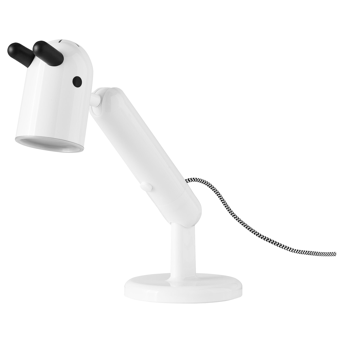 IKEA KRUX lampa biurkowa LED, biały, Maks.: 3.4 Wat