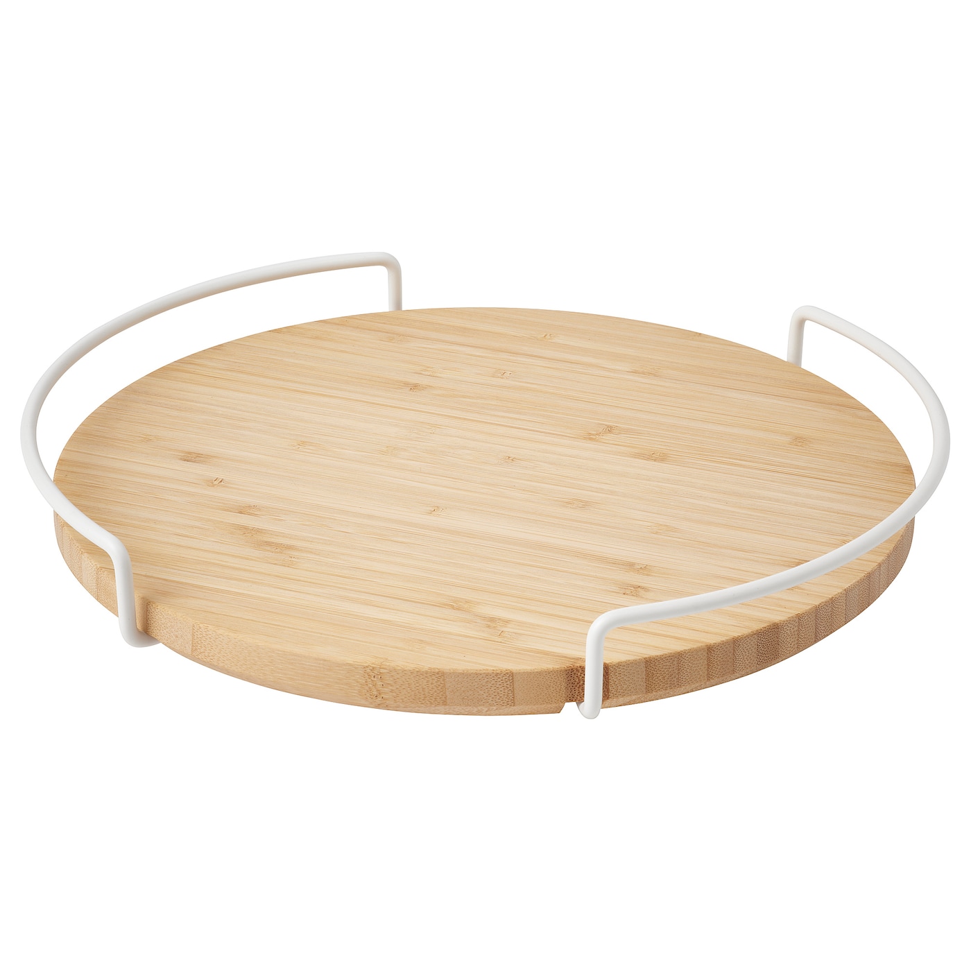 IKEA APTITLIG taca obrotowa, organizer bambus, 28 cm
