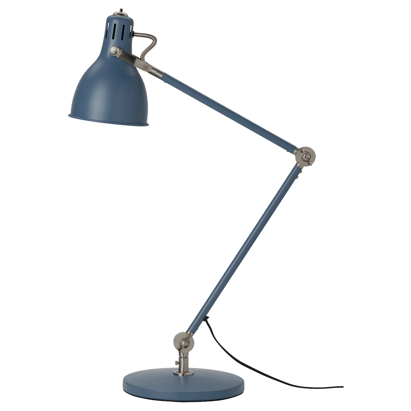 IKEA ARÖD lampa biurkowa, turkusowy, Maks.: 13 Wat