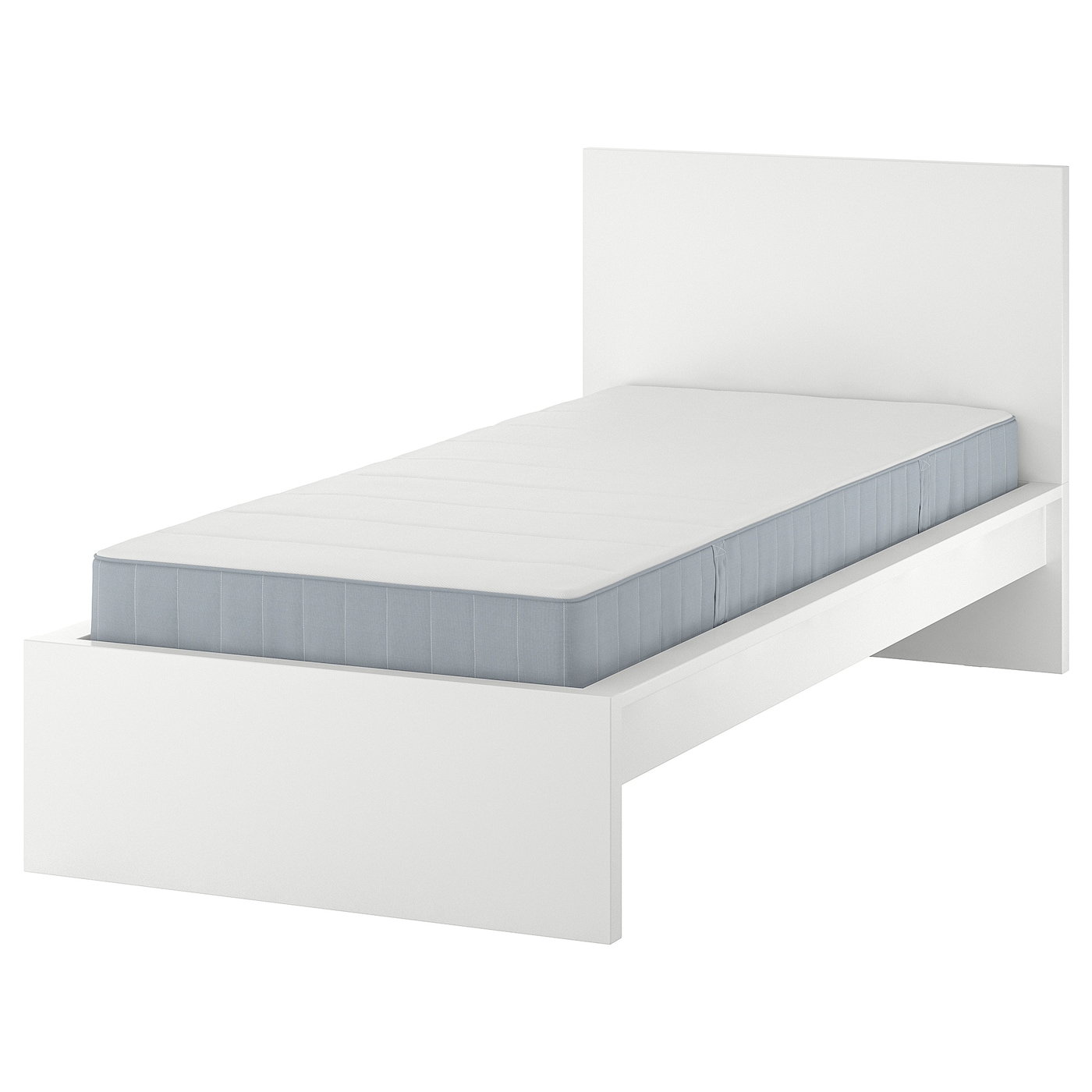 IKEA MALM łóżko, biały, 90x200 cm