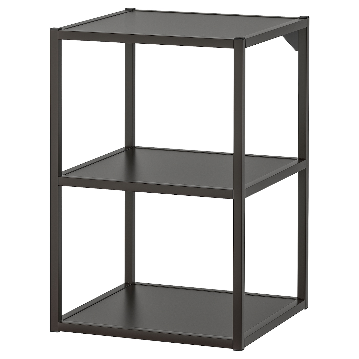 IKEA ENHET szafka stojąca z półkami, antracyt, 40x40x60 cm