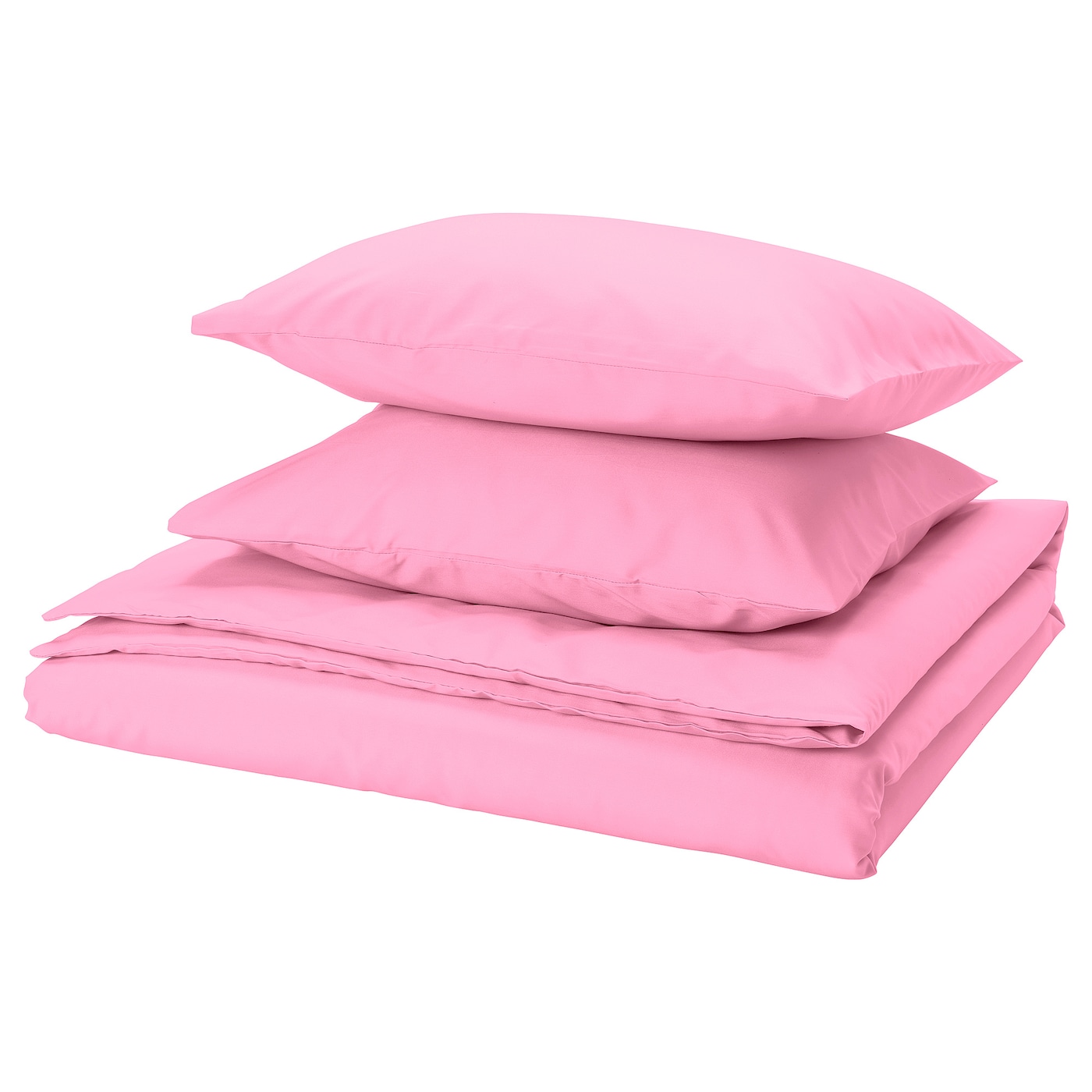 IKEA PILTANDVINGE poszwa na kołdrę i 2 poszewki, różowy, 200x200/50x60 cm