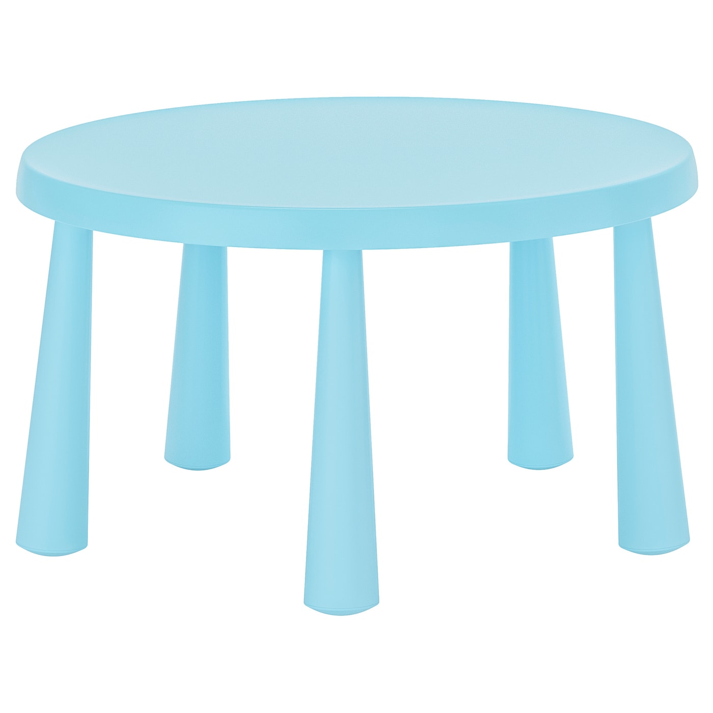 IKEA MAMMUT stolik dziecięcy, do wewnątrz/na zewnątrz/jasnoniebieski, 85 cm