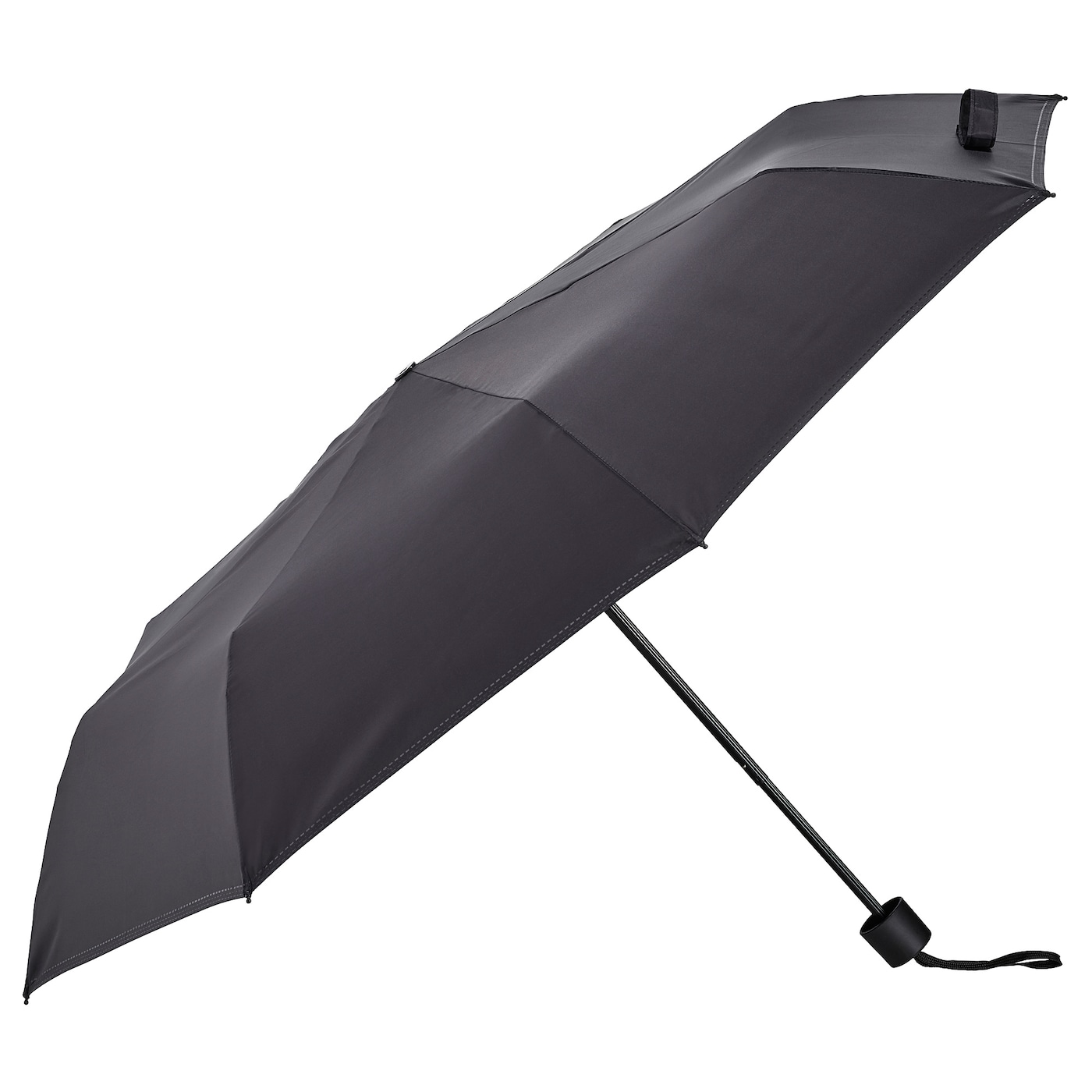 IKEA KNALLA parasol, składany czarny, Minimalna długość: 24 cm