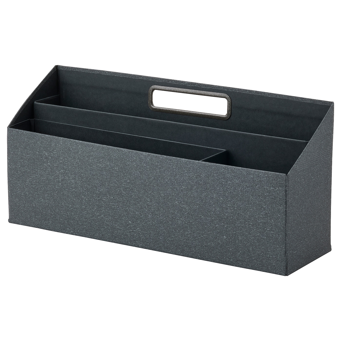 IKEA TJOG organizer na biurko, ciemnoszary, 34x16 cm