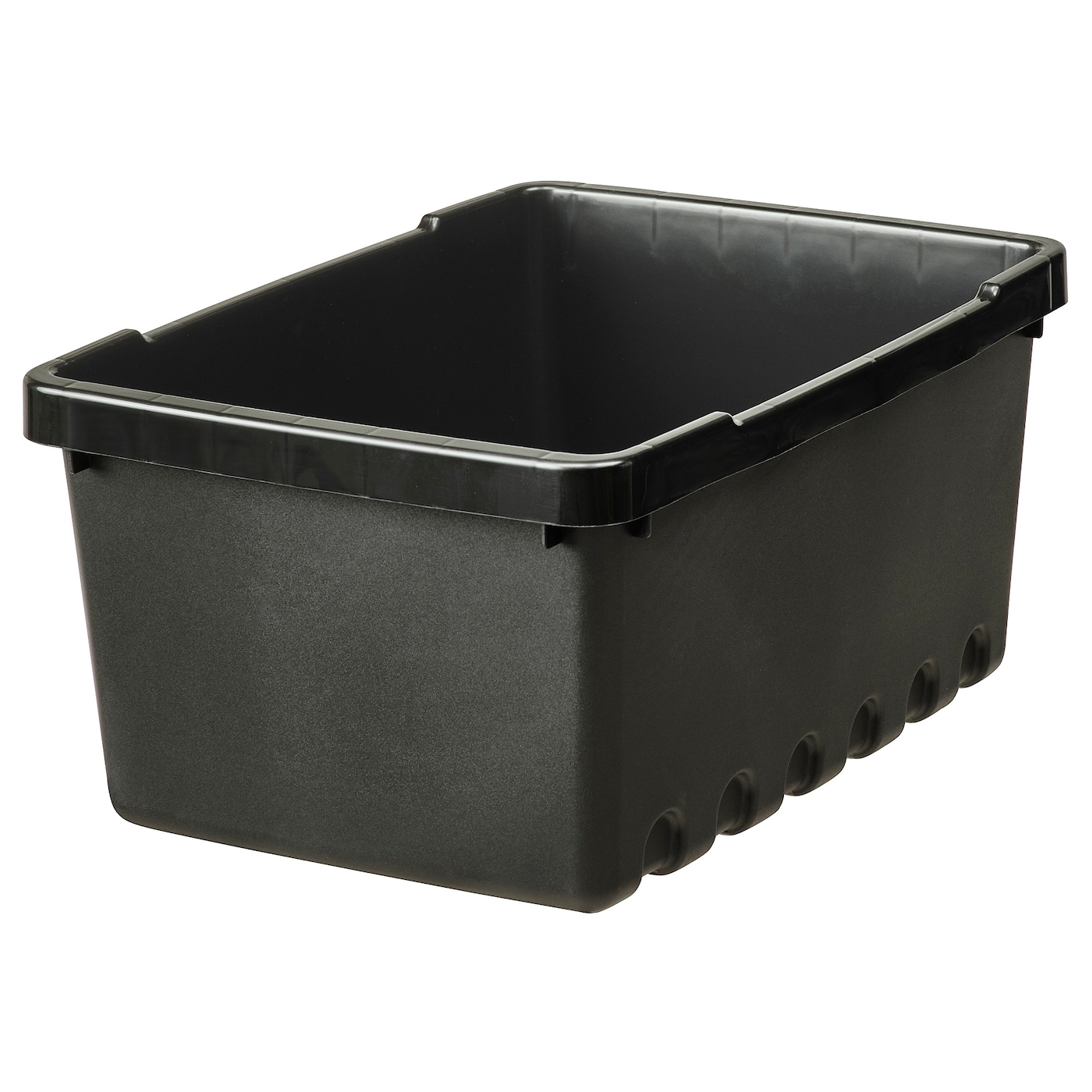 IKEA UPPSNOFSAD pojemnik, czarny, 25x17x12 cm/3.5 l
