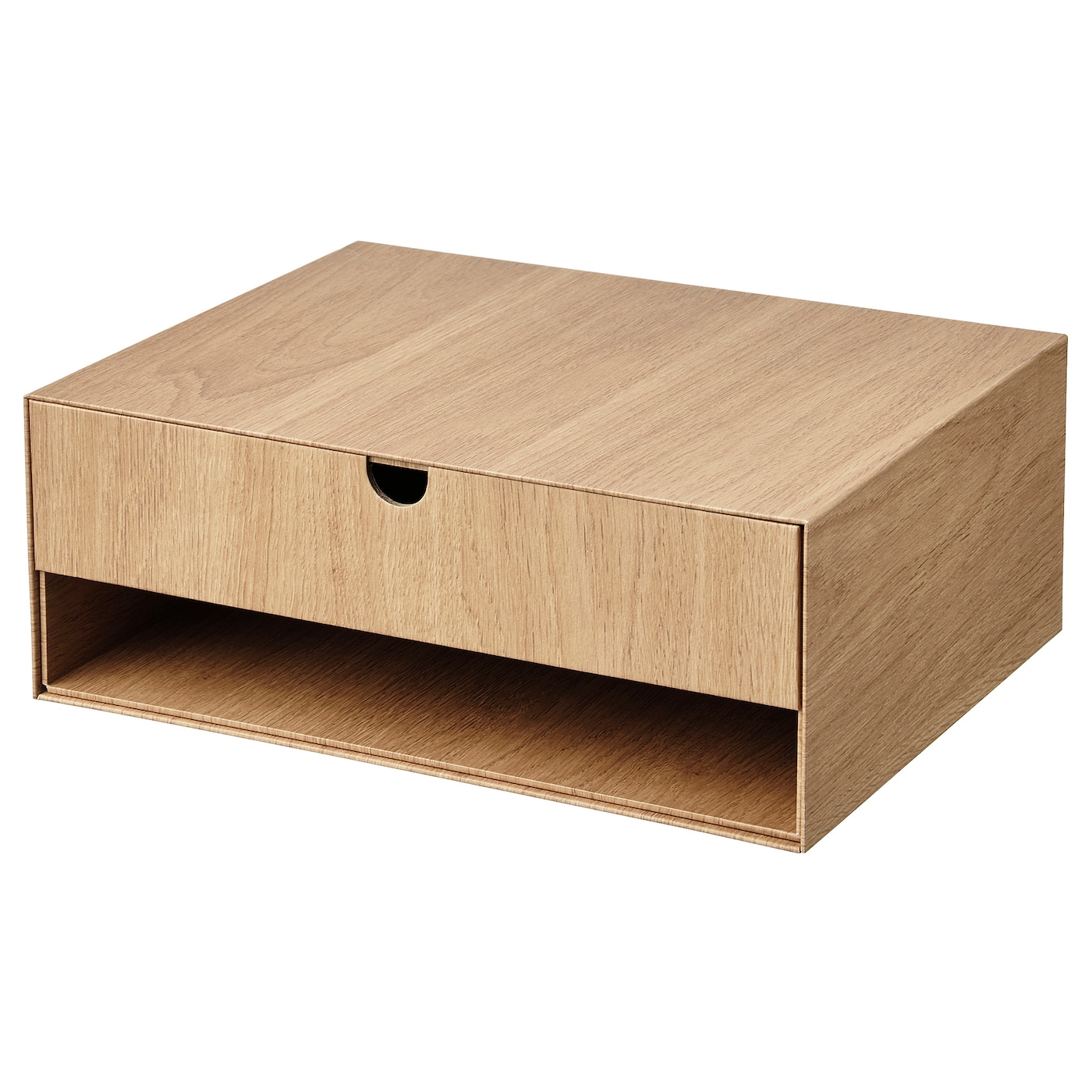 IKEA HÄSTVISKARE mini komoda, imit. dębu, 32x24 cm
