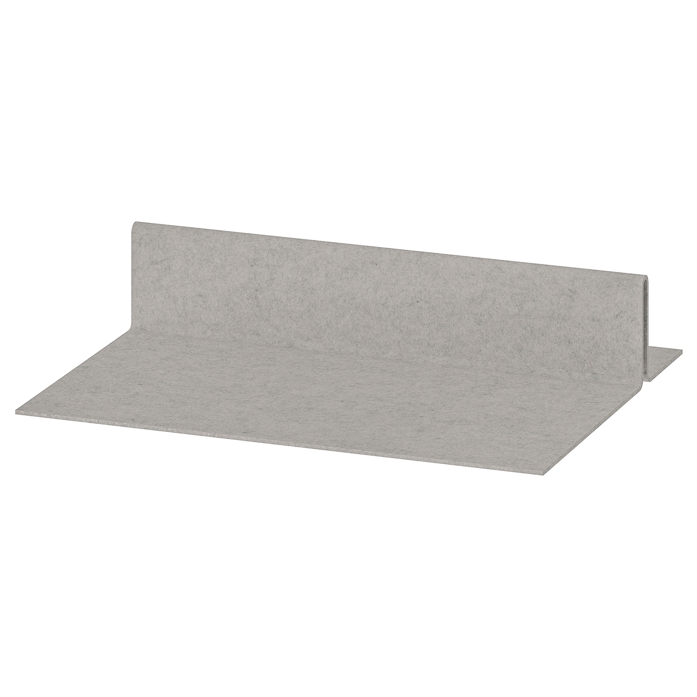 IKEA KOMPLEMENT wkład na buty do wysuwanej tacy, jasnoszary, 50x35 cm