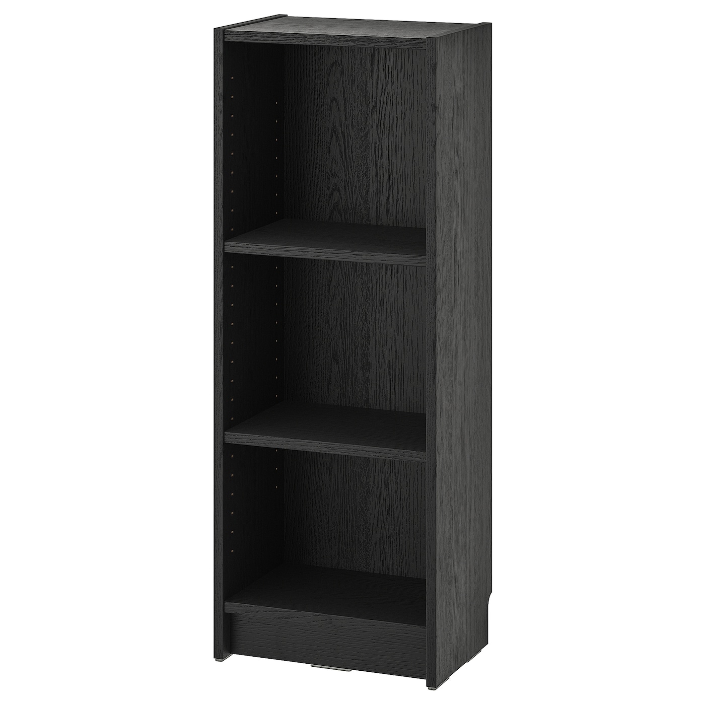 IKEA BILLY regał, czarny imit. dębu, 40x28x106 cm