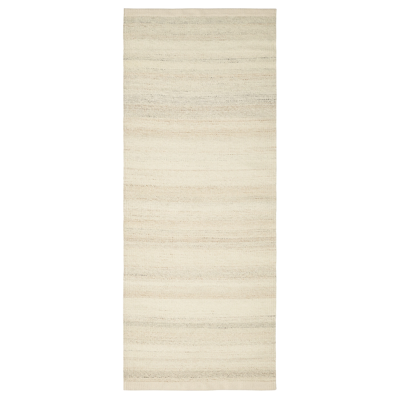 IKEA TIDTABELL dywan tkany na płasko, beżowy, 80x200 cm