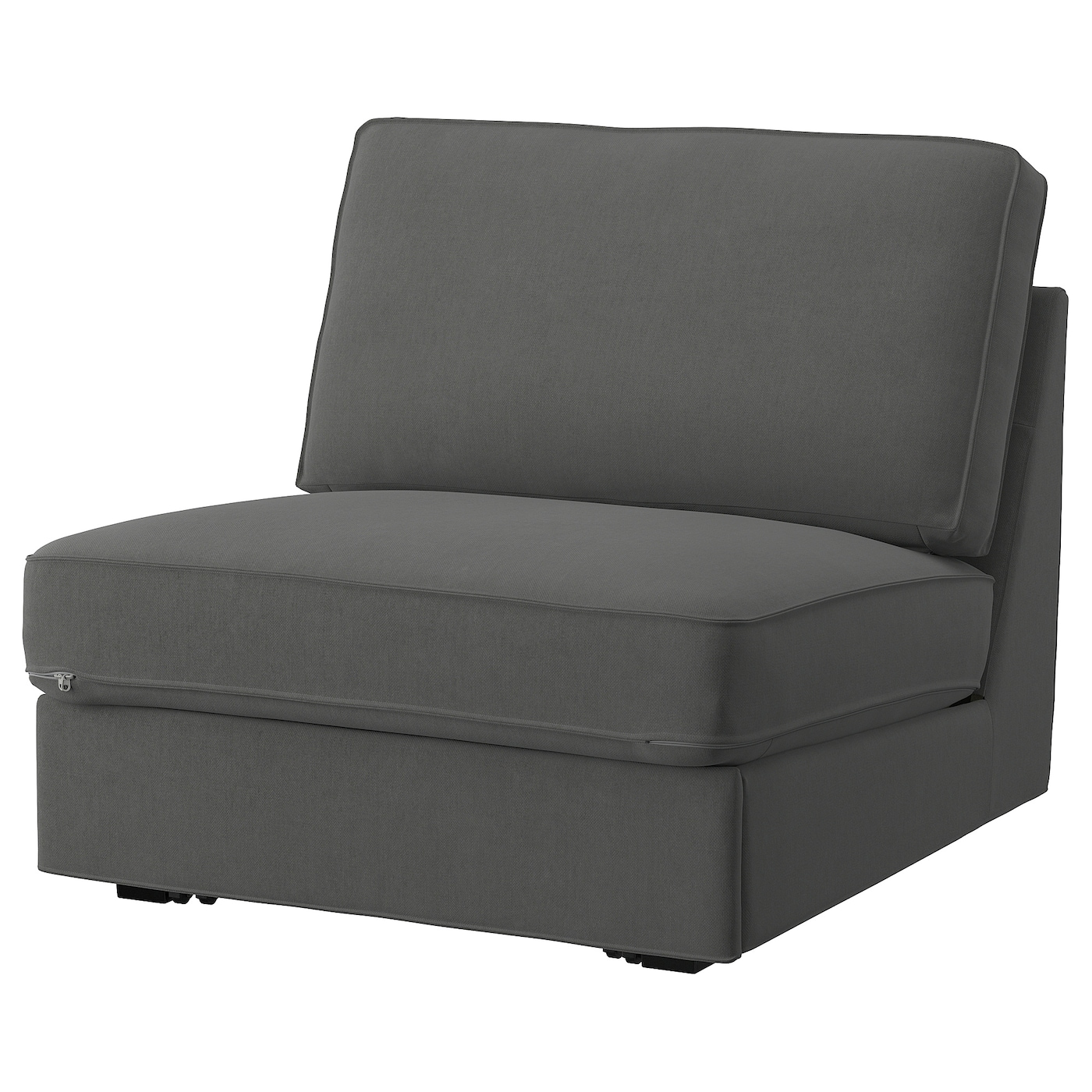 IKEA KIVIK 1o sofa rozkładana, Tallmyra średnioszary, Długość łóżka: 197 cm