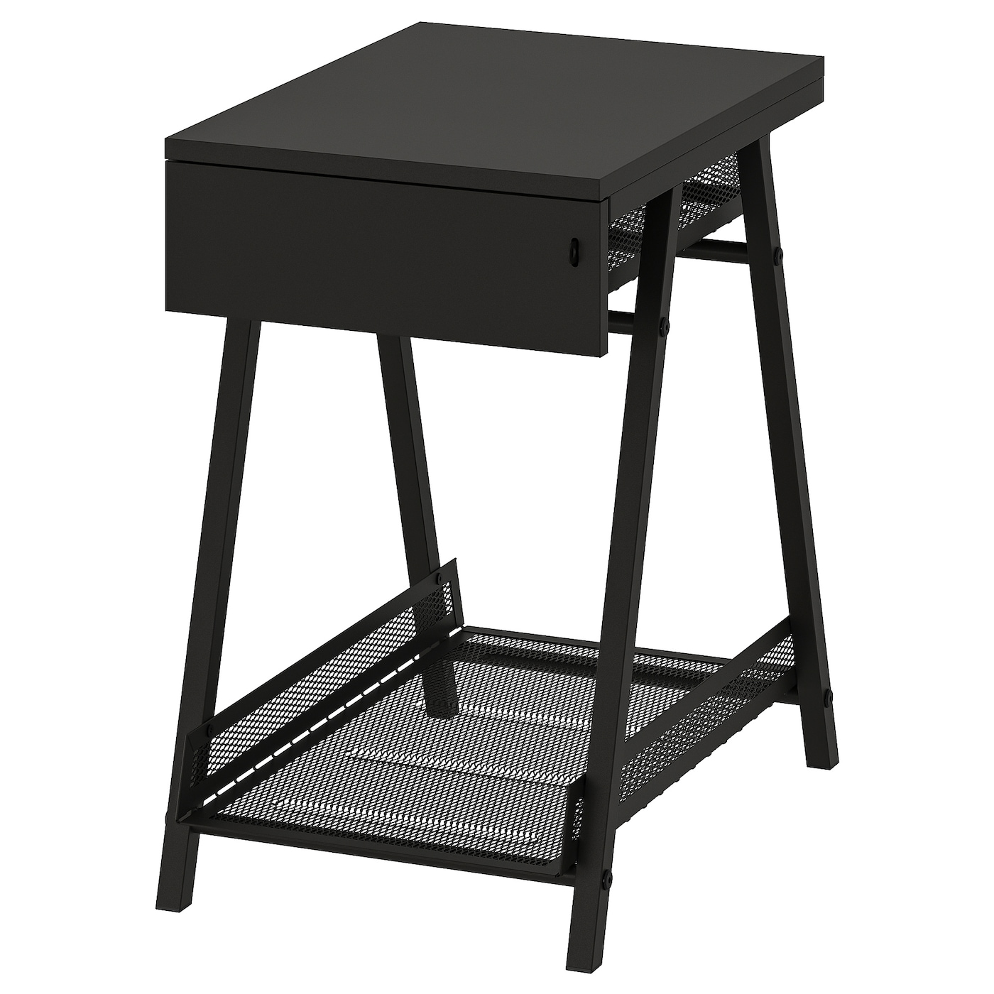 IKEA TROTTEN komoda, antracyt, 34x56 cm