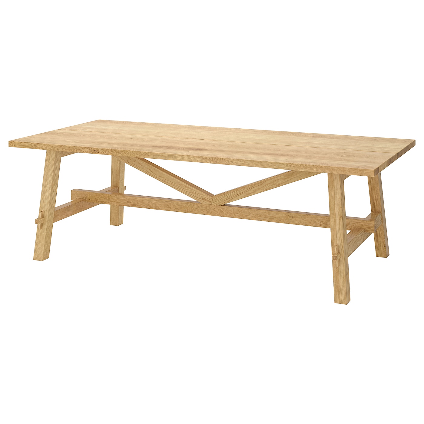 IKEA MÖCKELBY stół, dąb, 235x100 cm