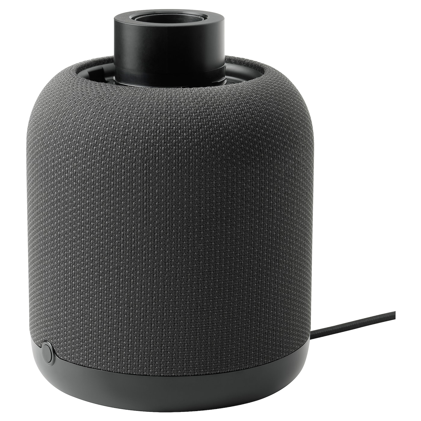 IKEA SYMFONISK głośnik/podstawa lampy z Wi-Fi, czarny/smart, Maks.: 15 Wat