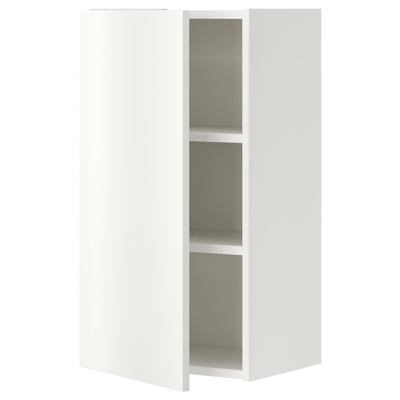IKEA ENHET szafka wisząca 2półki/drzwi, biały, 40x32x75 cm