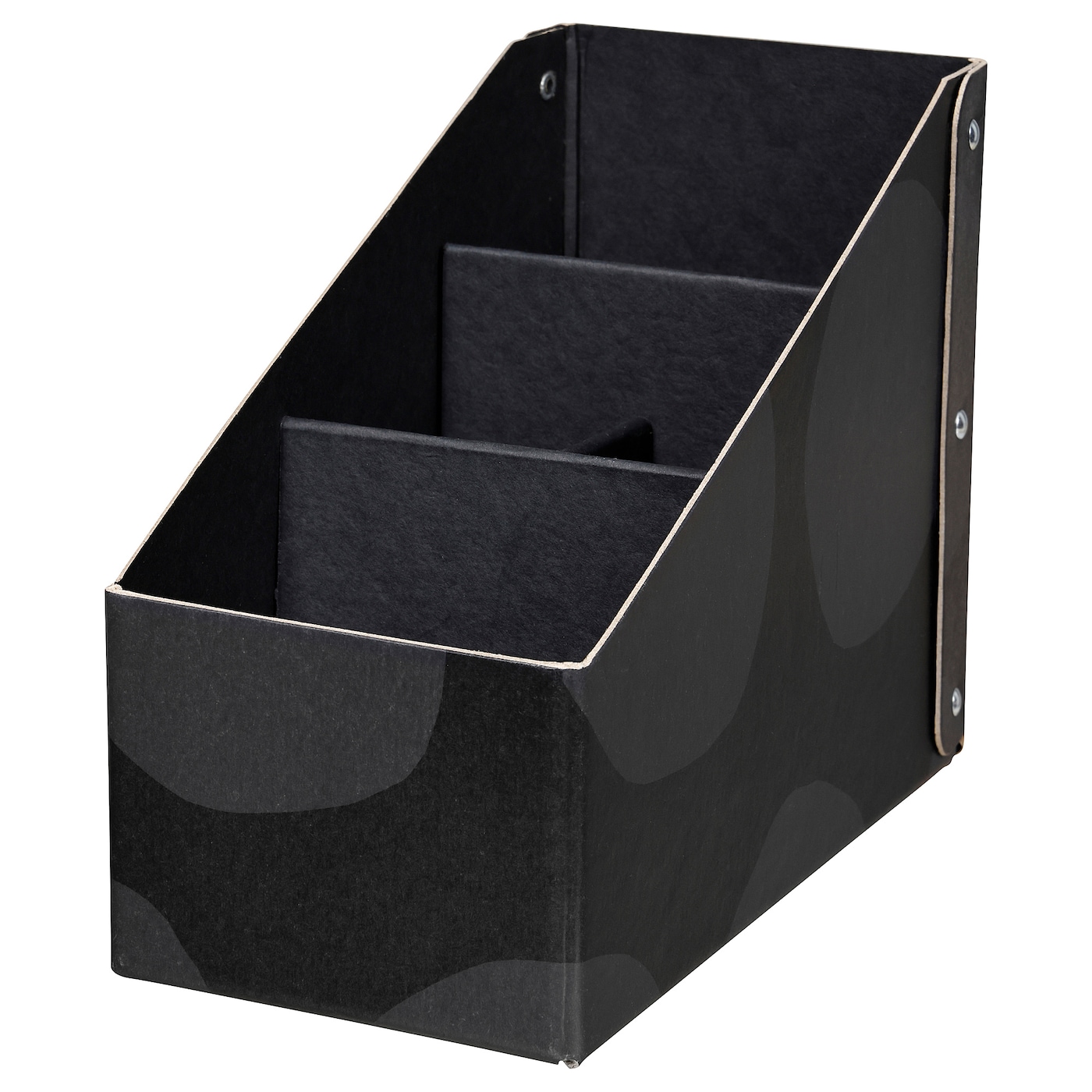 IKEA NIMM organizer na biurko, kropki szary, 10x15 cm